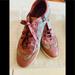 Gucci Shoes | Gucci Gg Supreme Pink Canvas Leather Barcelona Sneakers Size 38.5 | Color: Pink | Size: 38.5