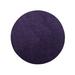 Indigo 24 x 24 x 0.5 in Area Rug - Eider & Ivory™ Round Mendenhall Purple Area Rug Polyester | 24 H x 24 W x 0.5 D in | Wayfair