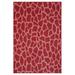 White Rectangle 3' x 5' Area Rug - Everly Quinn Animal Print Area Rug - Giraffe Girly Giraffe Nylon | Wayfair F852B452CA7646728C2A3689E63B4E32