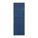 White 192 x 36 x 0.5 in Area Rug - Eider & Ivory™ Melgar Royal Blue Area Rug Polyester | 192 H x 36 W x 0.5 D in | Wayfair