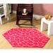 Hexagon 9' Area Rug - Everly Quinn Animal Print Area Rug - Giraffe Girly Giraffe Nylon | Wayfair BA49ACB2444A40FEAA75911F42023FCE