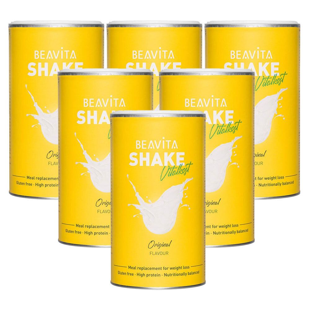 BEAVITA Vitalkost Original Vanilla 6x500 g Polvere
