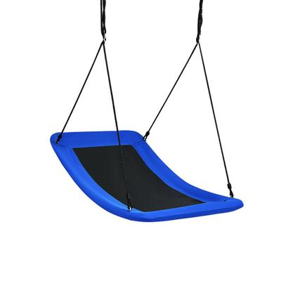 Costway 700lb Giant 60 Inch Platform Tree Swing for Kids and Adults-Blue