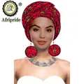 Turbans Africains Enveloppes de Sauna pour Femme Écharpe de Sauna Africain Cravate de Sauna NigWin