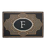 Baxter Monogrammed Door Mat - 36" x 72", V - Frontgate