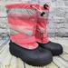 Columbia Shoes | Columbia Powderbug Girls Pink Insulated Winter Snow Boots 400gram Youth Size 7 | Color: Black/Pink | Size: 7g