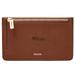 Women's Fossil Brown Pennsylvania Quakers Leather Logan Card Case