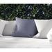 Red Barrel Studio® Outdoor Square Pillow Cover & Insert Eco-Fill/Polyester in Blue | 16 H x 16 W x 4 D in | Wayfair