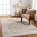 Agay 8'10" x 12'4" Modern Contemporary Bohemian Abstract Lambswool/Cloud Gray/Nutmeg/Smoke/Gray/Ivory/Tan/Light Gray/Off White Area Rug - Hauteloom