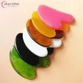 Résine multicolore/Jade outil de Massage de beauté faciale soin de la peau ferme Gua Sha SPA