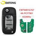 Datong Wolrd-Clé de télécommande de voiture 453 MHz pour Mercedes Benz Smart Fortwo 2015 Forfour