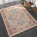 Curiosity Traditional Oriental Indoor Machine Washable Area Rug