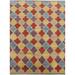 Trellis Modern Oriental Wool Area Rug Hand-knotted Living Room Carpet - 8'0" x 9'11"