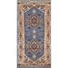 Geometric Handmade Heriz Serapi Wool Small Rug Oriental Classic Carpet - 2'6" x 5'10"