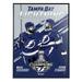 Phenom Gallery Nikita Kucherov & Steven Stamkos Tampa Bay Lightning 2021 Stanley Cup Champions 18'' x 24'' Deluxe Framed Serigraph Print