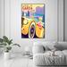 Oliver Gal Lago di Garda Travel - Graphic Art on Canvas in White/Brown | 54 H x 36 W x 1.5 D in | Wayfair 40645_36x54_CANV_BFL