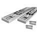 Hydraulic Soft Close 20-inch Full Extension Drawer Slides with Rear Mounting Brackets (Pack of 5 Pair)