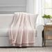 Sherpa Tassel Fringe Cozy Soft Throw Blush Single 50X60 - Lush Decor 16T008275