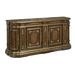 Maitland-Smith Sovereign 93" Mahogany Wood Sideboard Wood in Brown/Red/Yellow | 42 H x 93 W x 24 D in | Wayfair 88-0410