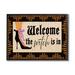 Stupell Industries The Witch Is in Sign Spooky Halloween Welcome by Andi Metz - Graphic Art Canvas in Black | 11 H x 14 W x 1.5 D in | Wayfair