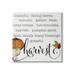 Stupell Industries Fall Harvest Phrase List Farm Pumpkins Autumn Leaves by CAD Designs - Textual Art Canvas in Black/Orange | Wayfair