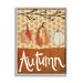Stupell Industries Traditional Autumn Pumpkin Illustration Abstract Pattern Gourds by Katie Doucette - Textual Art Canvas in Orange | Wayfair