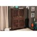 Red Barrel Studio® 18 Pair Shoe Storage Cabinet Manufactured Wood in Brown | 48.17 H x 29.95 W x 13.1 D in | Wayfair