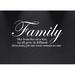 Isabelle & Max™ Aidian "Family Like Branches on a Tree"... Quote Wall Decal Vinyl in White | 12 H x 24 W in | Wayfair