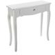 Versa - Cagliari Meuble d'Entrée Étroit pour Entrée ou Couloir, Table console, avec 1 tiroir,