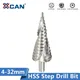 XLilStep-Foret conique étagé HSS rainure en spirale coupe-trou pour bois et métal outils de