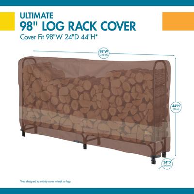 Duck Covers Ultimate Log Rack Cover