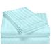 1200 Thread Count Cotton Deep Pocket Luxury Hotel Stripe Sheet Set