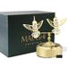 Matashi Home Decorative Tabletop Showpiece 24K Gold Plated Music Box with Two Crystal Studded Hummingbirds Figurine