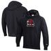 Men's Champion Black Miami University RedHawks Reverse Weave Fleece Pullover Hoodie