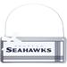 Seattle Seahawks #1 Fan Galvanized Sign Ornament