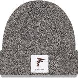 Men's New Era Heathered Black Atlanta Falcons Hamilton Cuffed Knit Hat