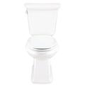 Gerber Logan 1.28 GPF (Water Efficient) Elongated Two-Piece Toilet (Seat Not Included) in White | 32.75 H x 18.75 W x 29.75 D in | Wayfair GHE20018