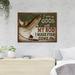 Trinx A Fish & A Rod - I Am So Good w/ My Rod I Make Fish Come - 1 Piece Rectangle Graphic Art Print On Wrapped Canvas in White | Wayfair