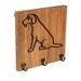 Red Barrel Studio® Metal & Wood Pet Wall Hooks Wood in Brown | 11.8 H x 11.8 W x 2.4 D in | Wayfair 8D2DF248BEE94612A9C6CFEC49C1DE16