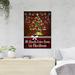 The Holiday Aisle® A Christmas Tree - All Heart Come Home For Christmas - 1 Piece Rectangle Graphic Art Print On Wrapped Canvas in White | Wayfair