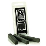 Alphacolor Soft Pastels Charcoal 3Pack - Chalk Accessories