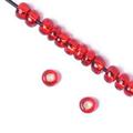 10/0 S/L Light Red Czech Seed Beads 40 grams