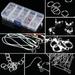 Anauto Jewelry Making Kits Set Head Pins Chain Beads Craft Accessories With Box Jewelry Findings Craft Making Supplies