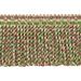 3 (7.5cm) Veranda Collection Fancy Knitted Bullion Fringe Trim # BFV3 Tulip Pink #VNT6 (Light Pink Yellow Green Light Green) 18 Yards (54 ft/16.5m)