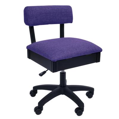 Arrow Hydraulic Chair in Royal Purple