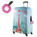 AMKA Palette 3-Piece Checked Spinner Luggage Bundle, Black/Paris/Donut