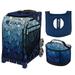 Zuca Sport Bag - Reef with Gift Lunchbox and Zuca Seat Cover (Navy Frame)