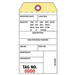 Inventory Tags, 3-Part Carbonless NCR, 3-1/8" x 6-1/4", Box of 500, Numbered 24000-24499