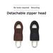 Zipper Pulls-Detachable Zipper Puller Set, Zipper Head Pull Tab, Universal Zipper Puller Set, Luggage Accessories for Clothes Bags, Christmas Gift for Family (Black/Brown)-8/12/16 pcs