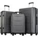 Kiapeise 3 Piece Luggage Set with Expandable Spinner Wheel and TSA Lock